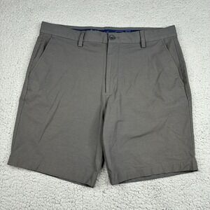 Vineyard Vines Performance Shorts Men's 34 Gray Stretch Golf Tech Casual